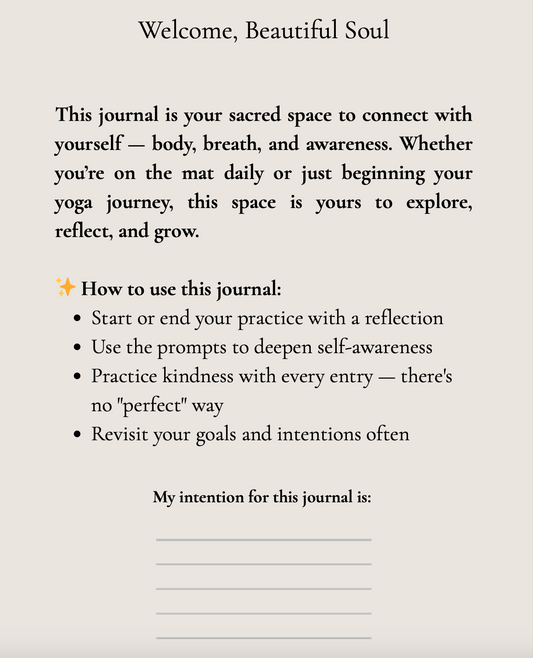 The Empowered Mind Journal: 5-Week Guide for Daily Wellness & Growth