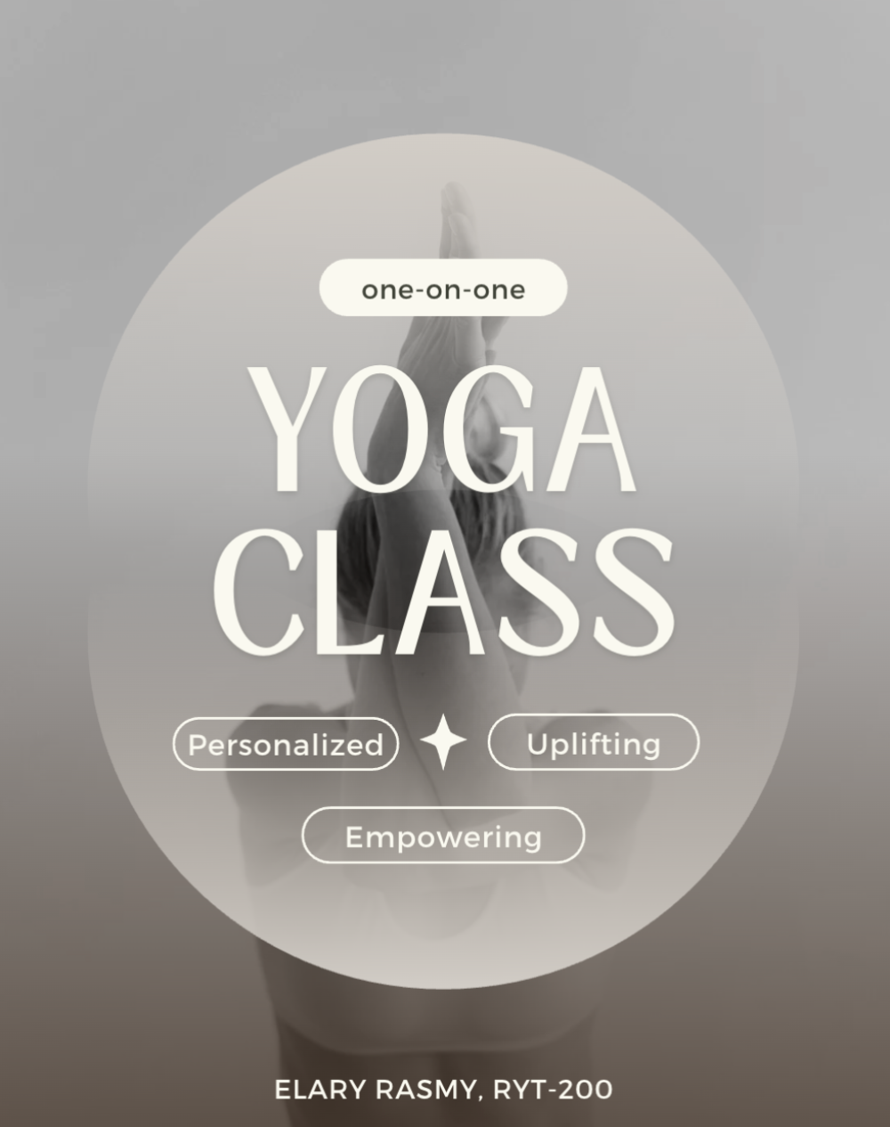 Private 1-on-1 Virtual Yoga Session